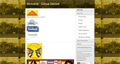 Desktop Screenshot of circusginnett.com